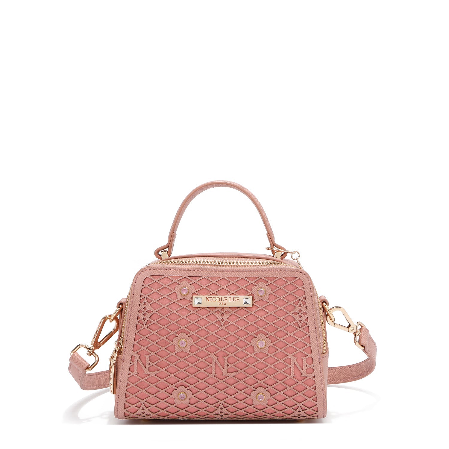 MINI BOLSO DE MANO GRACIE (ROSA)